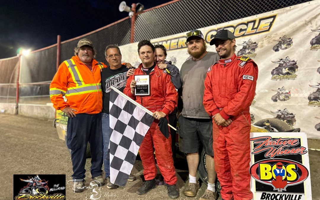 Shane Pecore wins DIRTCar Sportsman North Series battle over Eisele at Brockville