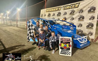 Arbuthnot Dominates Brockville 358 Modified feature with Commanding Victory