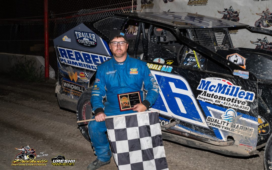 Dingwall returns to Brockville Victory Lane, Banks makes history as youngest feature winner