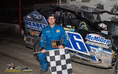 Dingwall returns to Brockville Victory Lane, Banks makes history as youngest feature winner