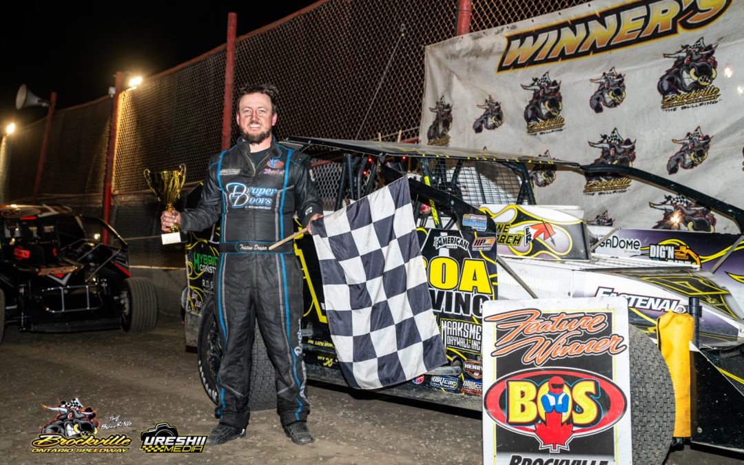 Tristan Draper Masters Fall Nationals DIRTcar 358 Modfied Series Finale at Brockville