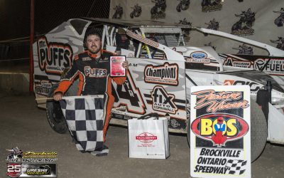 Twice as Nice: Gabriel Cyr Tops Modified Field Again at Brockville