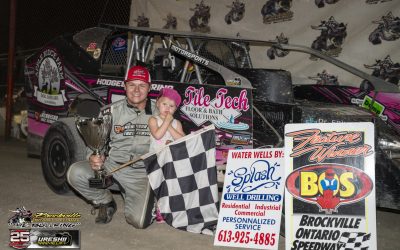 Herbison Gets Sweet Redemption with First Brockville 358 Modified Victory