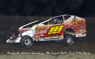Draper Rules Mods, Power Doubles Up, Verne Jr. Hits 50 wins in Packed Saturday program at Brockville