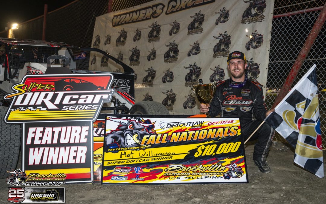 Dominant Drive Secures Fall Nationals Win for Williamson