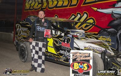 Draper, Power, Verne and a Trio of First-Time Winners Headline Brockville Speedway Action