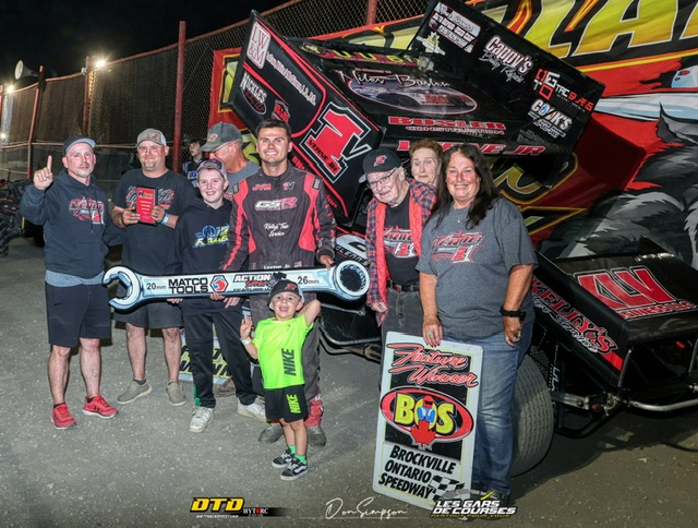 Action Sprint Tour Returns as Verne Headlines Brockville Winners